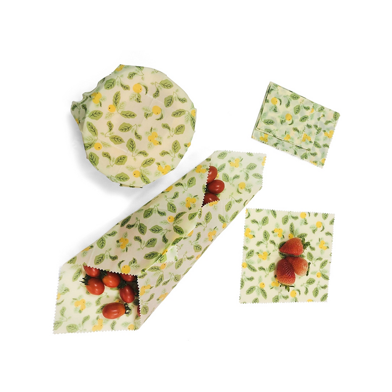 Beeswax Food Wraps — Set of 3