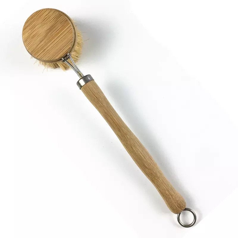 Bamboo Dish Brush — Replaceable Head